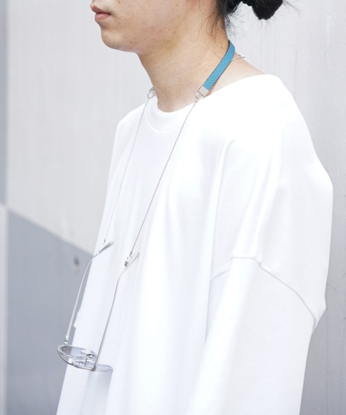 GLITCH（グリッチ）の「ITTI×GLITCH(イッチ×グリッチ)  GLASS CODE（メガネ・メンズ・ブラック/オレンジ/ブラウン/ブルー・FREE）」の9枚目の写真