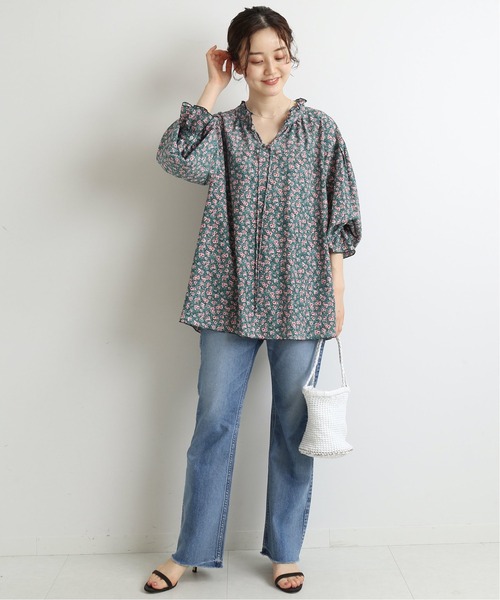 IENA - fashionholicさん専用　IENAフラワープリントブラウス セール】【enrica/エンリカ】フラワープリントブラウス（シャツ