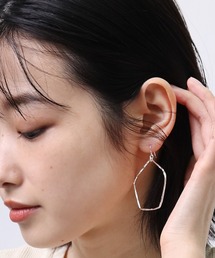 【 HORIMIZO / ホリミゾ 】真鍮たたき サークル ピアス Z-17,18,19 pierce big HMI