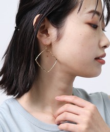 【 HORIMIZO / ホリミゾ 】真鍮たたき サークル ピアス Z-17,18,19 pierce big HMI
