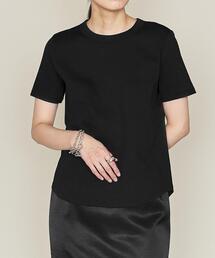 ASTRAET | ＜ASTRAET（アストラット）＞CO/PU クルーネック Tシャツ(Tシャツ/カットソー)