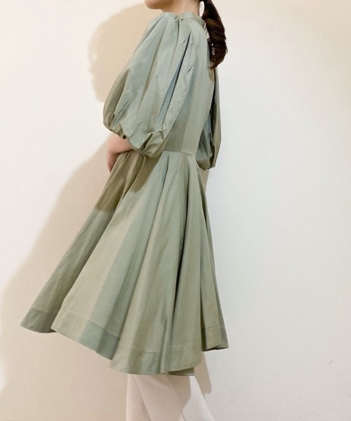 SNIDEL（スナイデル）の「ウエストミニワンピース（ワンピース・レディース・ホワイト/ブラック/カーキ・1/0）」の10枚目の写真