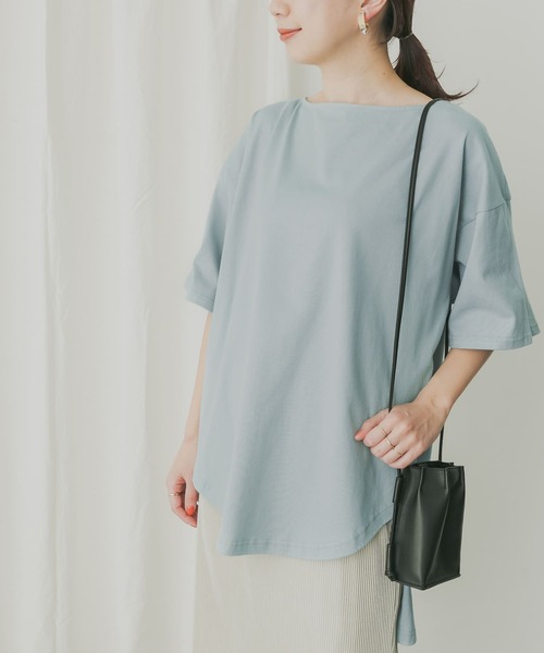 KBF+（ケービーエフプラス）の「KBF+　FOOD TEXTILE BIG Tシャツ（Tシャツ/カットソー・レディース・グリーン系その他/パープル系その他/レッド系その他・ONE）」の3枚目の写真