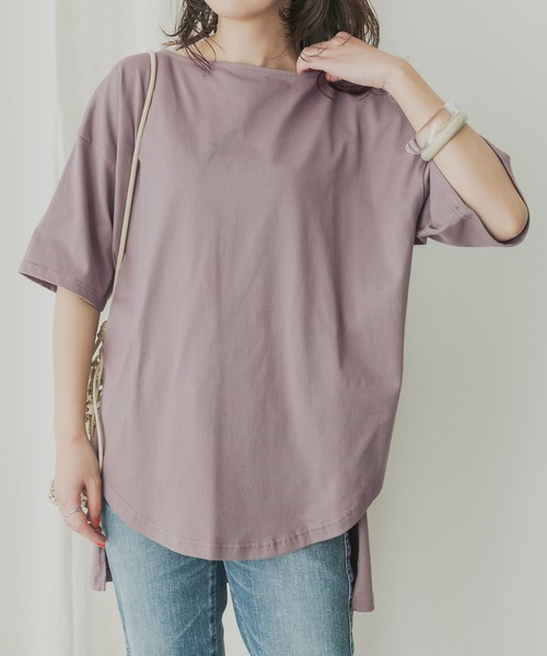 KBF+（ケービーエフプラス）の「KBF+　FOOD TEXTILE BIG Tシャツ（Tシャツ/カットソー・レディース・グリーン系その他/パープル系その他/レッド系その他・ONE）」の14枚目の写真