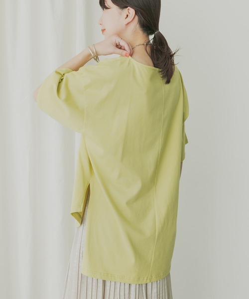 KBF+（ケービーエフプラス）の「KBF+　FOOD TEXTILE BIG Tシャツ（Tシャツ/カットソー・レディース・グリーン系その他/パープル系その他/レッド系その他・ONE）」の16枚目の写真