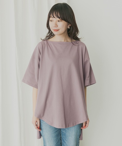 KBF+（ケービーエフプラス）の「KBF+　FOOD TEXTILE BIG Tシャツ（Tシャツ/カットソー・レディース・グリーン系その他/パープル系その他/レッド系その他・ONE）」の12枚目の写真