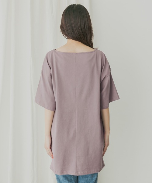 KBF+（ケービーエフプラス）の「KBF+　FOOD TEXTILE BIG Tシャツ（Tシャツ/カットソー・レディース・グリーン系その他/パープル系その他/レッド系その他・ONE）」の7枚目の写真