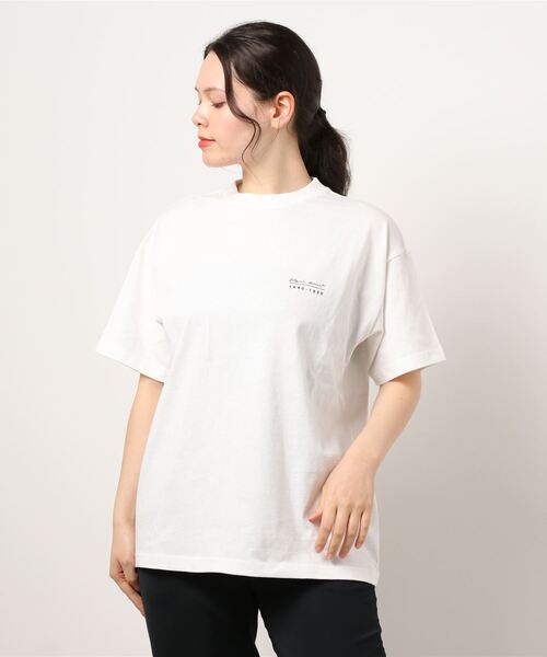 koe（コエ）の「モネ Water Lily Pond TEE*（Tシャツ/カットソー・レディース・ホワイト・M/L/S）」の4枚目の写真