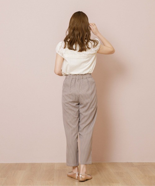 flower（フラワー）の「リトルレーストップ（シャツ/ブラウス・レディース・ブラック/アイボリー・FREE）」の13枚目の写真