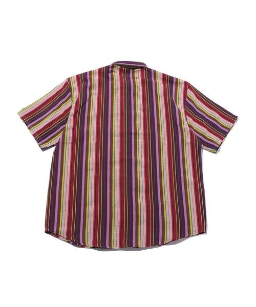 PLEASURES(プレジャー)の「<PLEASURES> NAILED BD SHT/シャツ(シャツ/ブラウス・メンズ・パープル/レッド・MEDIUM/LARGE)」の6枚目の写真