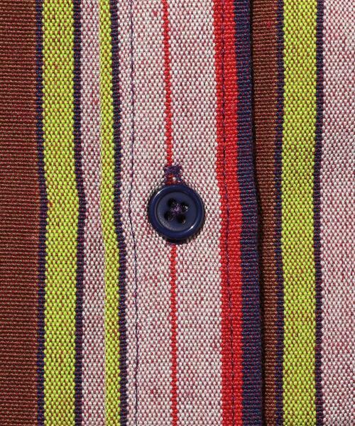 PLEASURES(プレジャー)の「<PLEASURES> NAILED BD SHT/シャツ(シャツ/ブラウス・メンズ・パープル/レッド・MEDIUM/LARGE)」の4枚目の写真