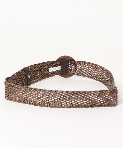 Andemiu（アンデミュウ）の「メッシュベルト948047（ベルト・レディース・ベージュ/ブラウン・FREE）」の3枚目の写真