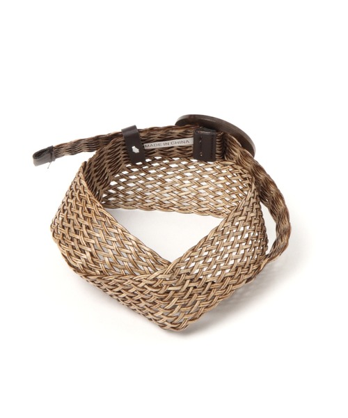 Andemiu（アンデミュウ）の「メッシュベルト948047（ベルト・レディース・ベージュ/ブラウン・FREE）」の6枚目の写真