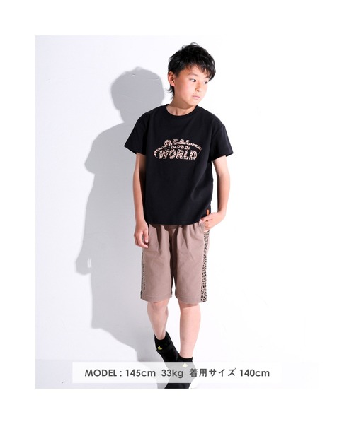 RAD CUSTOM（ラッドカスタム）の「RAD CUSTOM/ロゴ 迷彩柄 ワンポイント Tシャツ（Tシャツ/カットソー・キッズ・ホワイト/ブラック・160/130/120/140/150）」の6枚目の写真