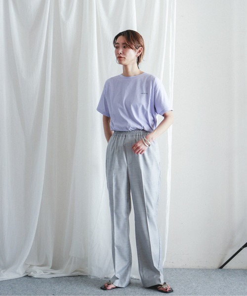 FIL DE FER（フィルデフェール）の「TRスパン　イージーフレアパンツ（その他パンツ・レディース・ライトグレー/ブラック/ブルー・FREE）」の20枚目の写真