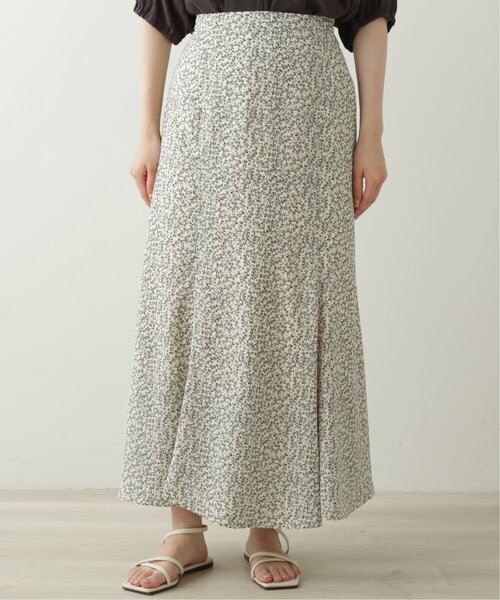 RAY CASSIN(レイカズン)の「アルティリーフナロースカート(スカート・レディース・ブラック/オフホワイト/イエロー・FREE)」の18枚目の写真