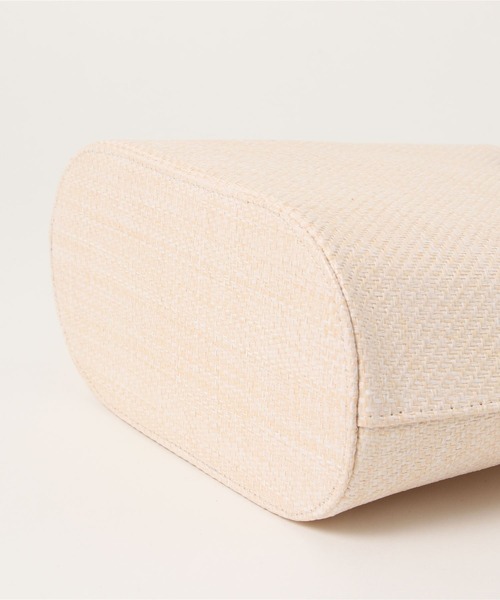 CORNERS(コーナーズ)の「ウッドハンドルカゴショルダーバッグ(かごバッグ・レディース・ベージュ/アイボリー・FREE)」の8枚目の写真