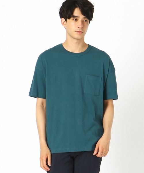 COMME CA ISM（コムサイズム）の「日本の伝統色(R) コラボＴシャツ（Tシャツ/カットソー・メンズ・アイボリー/グリーン/イエロー/ブラウン/ターコイズブルー/パープル・X-LARGE/MEDIUM/LARGE）」の4枚目の写真