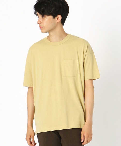 COMME CA ISM（コムサイズム）の「日本の伝統色(R) コラボＴシャツ（Tシャツ/カットソー・メンズ・アイボリー/グリーン/イエロー/ブラウン/ターコイズブルー/パープル・X-LARGE/MEDIUM/LARGE）」の6枚目の写真