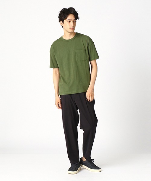 COMME CA ISM（コムサイズム）の「日本の伝統色(R) コラボＴシャツ（Tシャツ/カットソー・メンズ・アイボリー/グリーン/イエロー/ブラウン/ターコイズブルー/パープル・X-LARGE/MEDIUM/LARGE）」の9枚目の写真