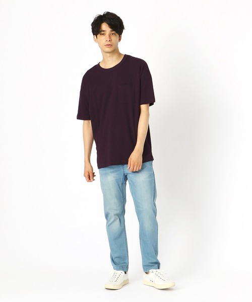 COMME CA ISM（コムサイズム）の「日本の伝統色(R) コラボＴシャツ（Tシャツ/カットソー・メンズ・アイボリー/グリーン/イエロー/ブラウン/ターコイズブルー/パープル・X-LARGE/MEDIUM/LARGE）」の22枚目の写真