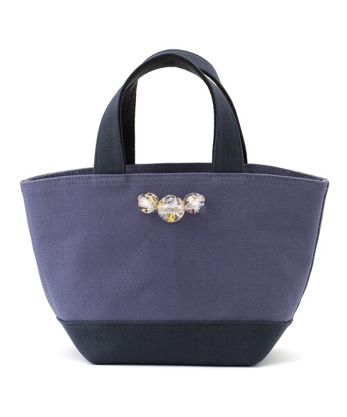 ANEVER(アンエバー)の「【LILY】キャンバス ミニトート(トートバッグ・レディース・ホワイト系/ベージュ系/ネイビー系/ピンク系・F)」の13枚目の写真