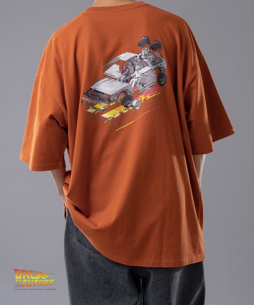 kutir（クティール）の「『バックトゥザフューチャー』コラボアソートTシャツ（Tシャツ/カットソー・メンズ・オレンジ/ホワイト/ブラック/ライトホワイト/オフホワイト/サックスブルー・LARGE/MEDIUM）」の6枚目の写真