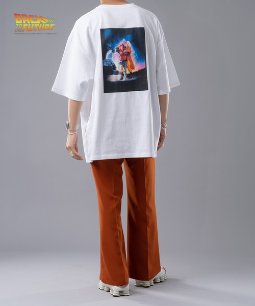 kutir（クティール）の「『バックトゥザフューチャー』コラボアソートTシャツ（Tシャツ/カットソー・メンズ・オレンジ/ホワイト/ブラック/ライトホワイト/オフホワイト/サックスブルー・LARGE/MEDIUM）」の18枚目の写真