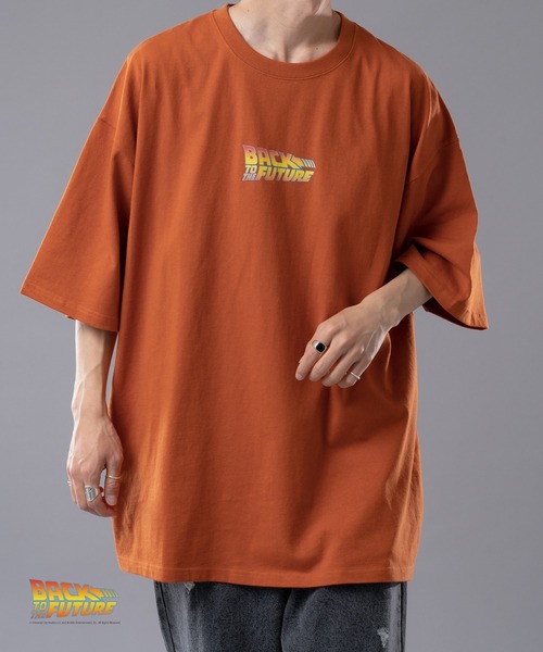 kutir（クティール）の「『バックトゥザフューチャー』コラボアソートTシャツ（Tシャツ/カットソー・メンズ・オレンジ/ホワイト/ブラック/ライトホワイト/オフホワイト/サックスブルー・LARGE/MEDIUM）」の7枚目の写真