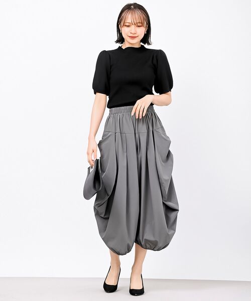 rps(アールピーエス)の「バルーンタックパンツ(その他パンツ・レディース・カーキ/ブラック/ベージュ/グレー/ブラック系その他4・M/フリー)」の11枚目の写真