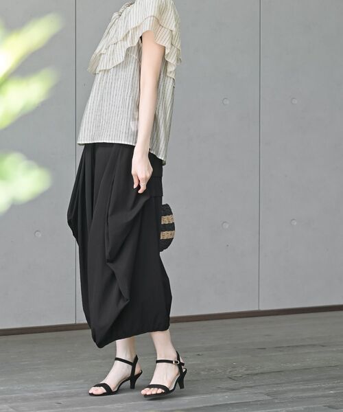 rps(アールピーエス)の「バルーンタックパンツ(その他パンツ・レディース・カーキ/ブラック/ベージュ/グレー/ブラック系その他4・M/フリー)」の13枚目の写真