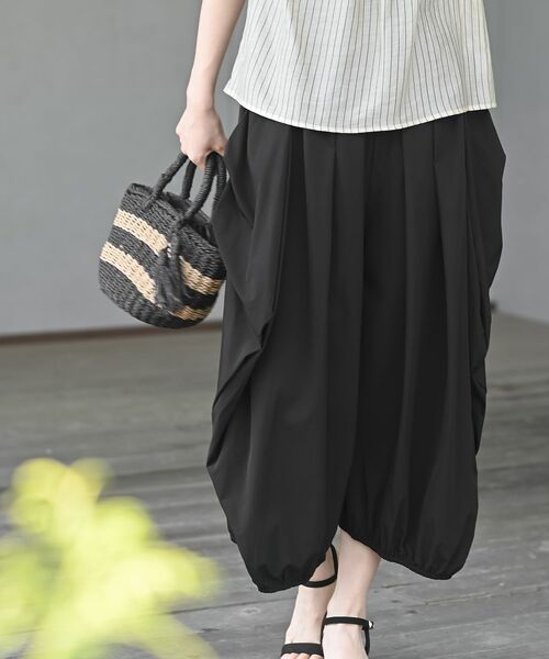 rps(アールピーエス)の「バルーンタックパンツ(その他パンツ・レディース・カーキ/ブラック/ベージュ/グレー/ブラック系その他4・M/フリー)」の16枚目の写真