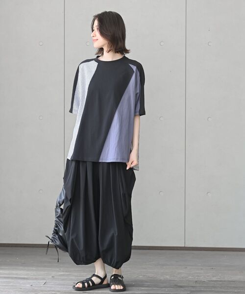 rps(アールピーエス)の「バルーンタックパンツ(その他パンツ・レディース・カーキ/ブラック/ベージュ/グレー/ブラック系その他4・M/フリー)」の21枚目の写真