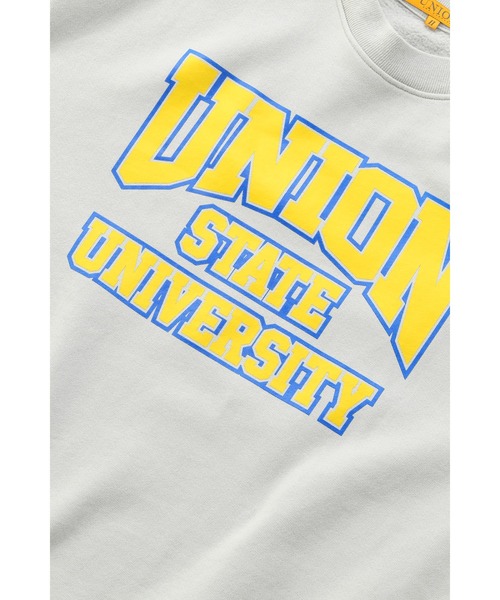UNION（UNION TOKYO）（ユニオン）の「UNION STATE CREW ユニオン スウェット トレーナー（スウェット・メンズ・ネイビー/グレー/パープル・MEDIUM/X-LARGE/LARGE）」の5枚目の写真