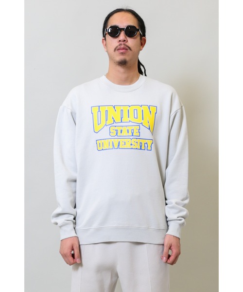 UNION（UNION TOKYO）（ユニオン）の「UNION STATE CREW ユニオン スウェット トレーナー（スウェット・メンズ・ネイビー/グレー/パープル・MEDIUM/X-LARGE/LARGE）」の18枚目の写真
