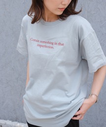 Kastane | カラー刺繍小ロゴT(Tシャツ/カットソー)