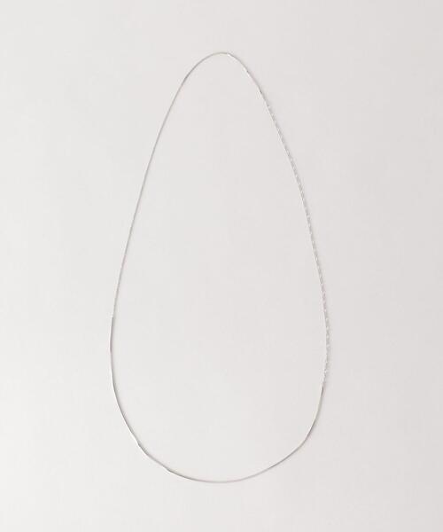 closet story（クローゼットストーリー）の「＜closet story（クローゼットストーリー）＞チェーンMIX ロング ネックレス（ネックレス・レディース・シルバー/ゴールド・FREE）」の2枚目の写真