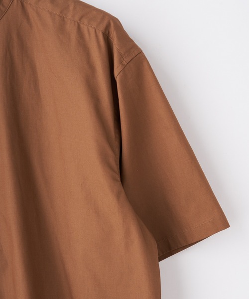 CIAOPANIC TYPY（チャオパニックティピー）の「【ZOZOTOWN限定】【セットアップ】タイプライターバンドカラーシャツ+タックパンツ（セットアップ・メンズ・ブラック/ブラウン/ベージュ系その他・M/L）」の20枚目の写真