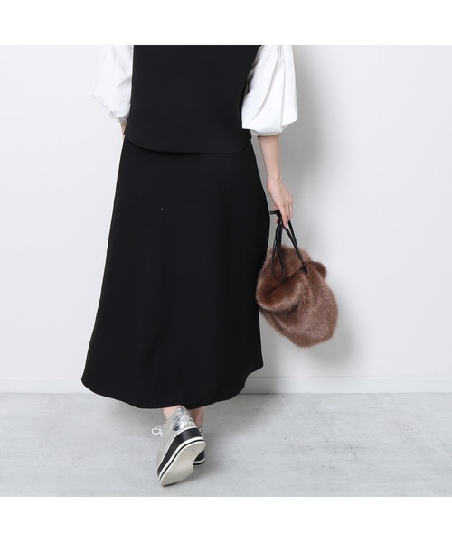 Re.Verofonna（ヴェロフォンナ）の「ジャガードニットスカート（スカート・レディース・ブラック/レオパード/その他/ブラック系その他・MEDIUM）」の12枚目の写真