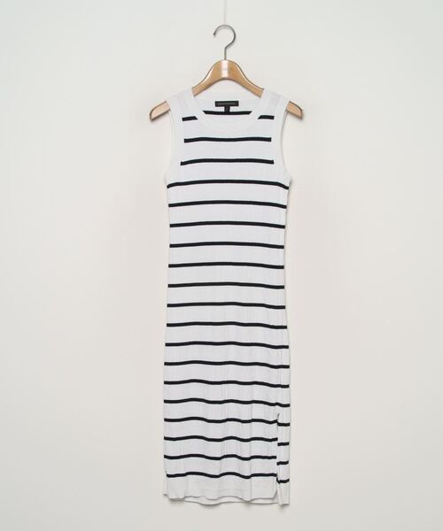 セール ブランド古着 ボーダー柄ニットワンピース ワンピース Banana Republic バナナリパブリック のファッション通販 Zozoused