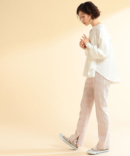 Ray BEAMS(レイビームス)の「Ray BEAMS / バック ギャザー キリカエ Tシャツ(Tシャツ/カットソー・レディース・ブラック/ホワイト/ベージュ・ONE SIZE)」の21枚目の写真