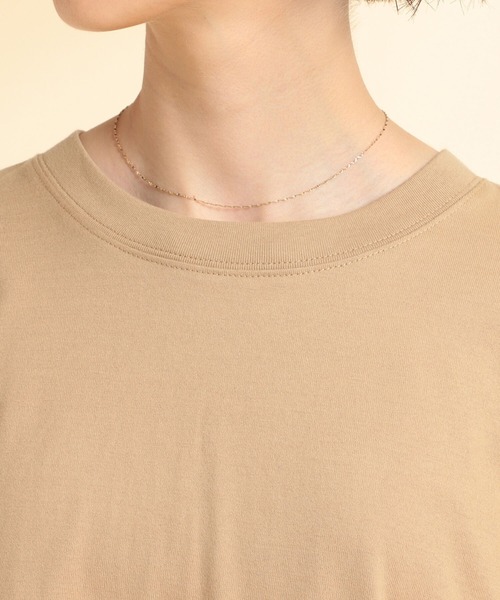 Ray BEAMS(レイビームス)の「Ray BEAMS / バック ギャザー キリカエ Tシャツ(Tシャツ/カットソー・レディース・ブラック/ホワイト/ベージュ・ONE SIZE)」の7枚目の写真