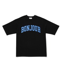 bonjour bonsoir | 【bonjour bonsoir】BONJOUR カレッジビッグ Tシャツ(Tシャツ/カットソー)