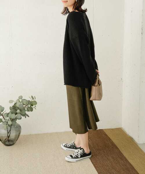 URBAN RESEARCH DOORS(アーバンリサーチドアーズ)の「ローゲージカーディガン(カーディガン/ボレロ・レディース・モカ/ブルー/スミクロ・ONE)」の18枚目の写真