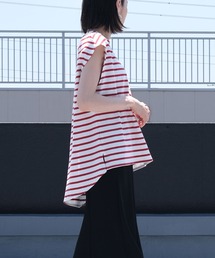 ＡＮＤＪ | バックロゴタグボーダーTシャツ(Tシャツ/カットソー)