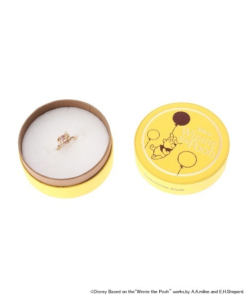 SAMANTHA SILVA（サマンサシルバ）の「★ディズニーコレクション「くまのプーさん」シリーズ リング（リング・レディース・ゴールド・13号/7号/9号/11号）」の4枚目の写真