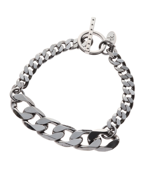 tk.TAKEO KIKUCHI(ティーケータケオキクチ)の「◆アソートチェーンブレスレット(ブレスレット・メンズ・ブラック/シルバー/ブラック系/シルバー系・00)」の5枚目の写真