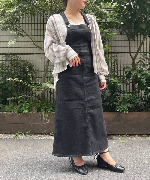 MAJESTIC LEGON（マジェスティックレゴン）の「着回しオーバーシャツ（シャツ/ブラウス・レディース・アイボリー/グレー系その他/ベージュ系その他2・MEDIUM/SMALL）」の14枚目の写真