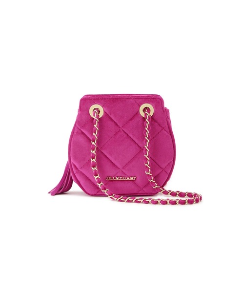 JILL STUART（ジルスチュアート）の「◆ポピーミニバッグ（ショルダーバッグ・レディース・ピンク/ライトグリーン・ﾌﾘ-）」の6枚目の写真