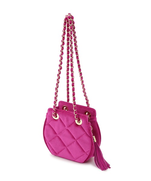 JILL STUART（ジルスチュアート）の「◆ポピーミニバッグ（ショルダーバッグ・レディース・ピンク/ライトグリーン・ﾌﾘ-）」の10枚目の写真